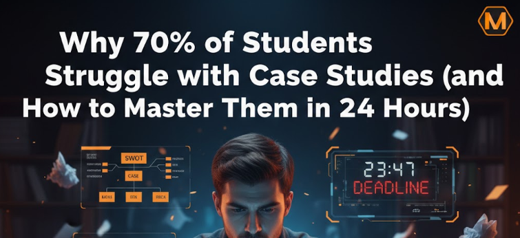 Why 70% of Students Struggle with Case Studies (and How to Master Them in 24 Hours)