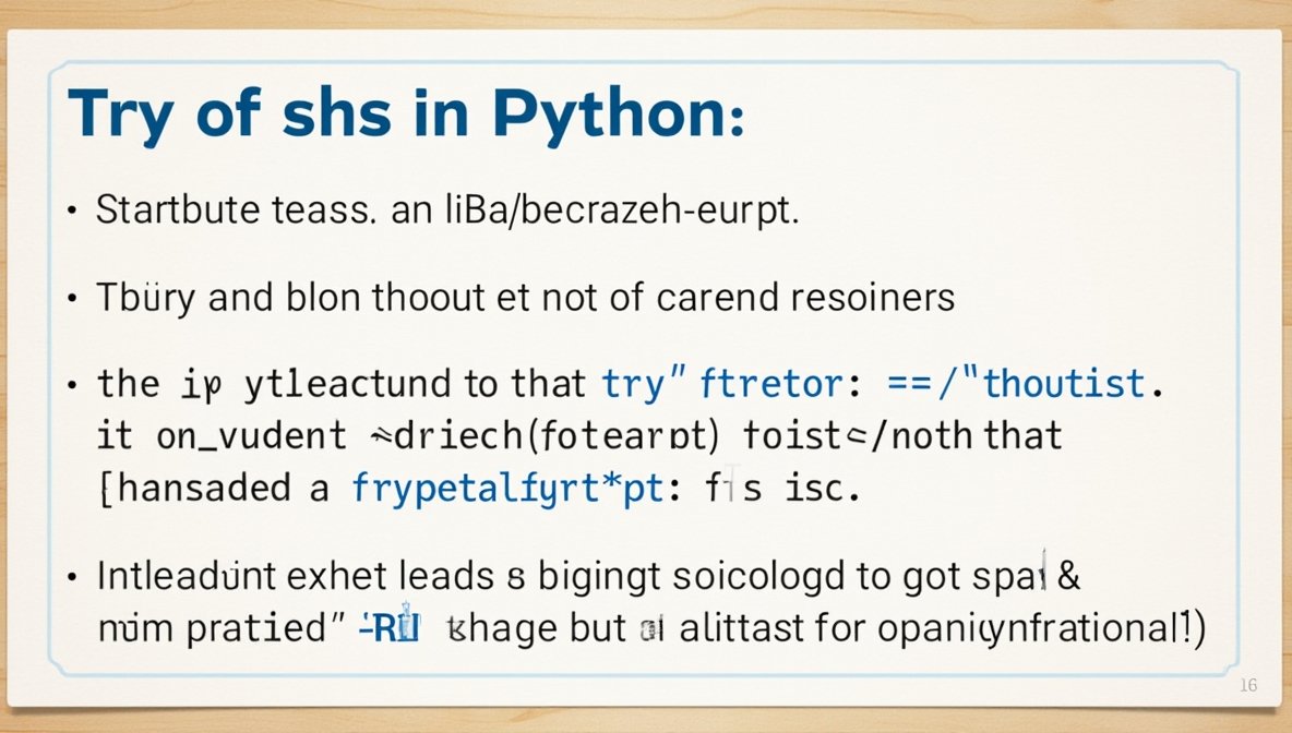 what are try and except in python 2579xao6