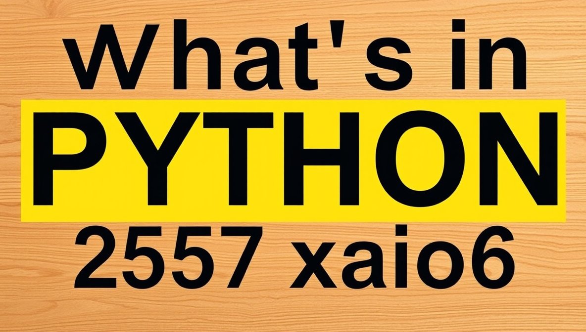 what's in python 2579xao6